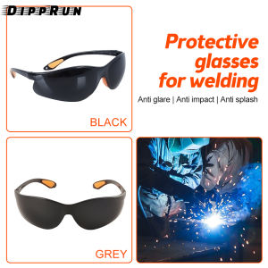 DIPPRUN 1PCS Welding Goggles Eye Protective Safety Glasses for Welders Anti-Flog Anti-glare Anti-shock Welding Glasses