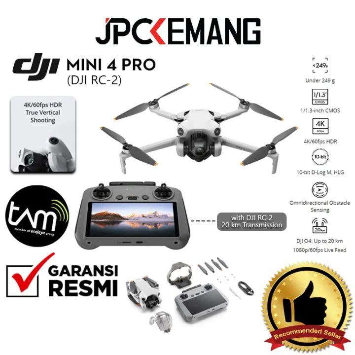 DJI Mini Pro Drone Camera DJI Drone with DJI RC JPC