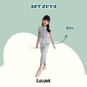 Lucuna Zuya - Setelan Anak Perempuan Size 1-5 Tahun Baju Anak Cewek