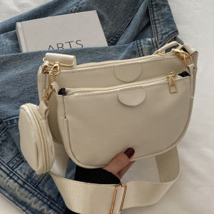 1785 3 in 1 ( READY STOCK ) PU SLING BAG EU FASHION HOUSE