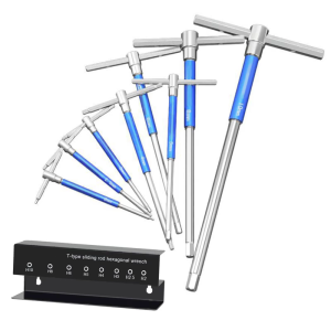 Hexagon Wrench Set for Bicycles T Handle Bike Inner Hexagon Spanner Repair Tool Ergonomic Handle for Safe Efficient Use