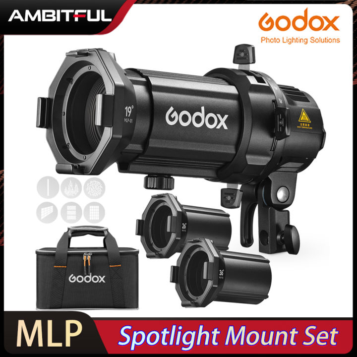 Godox MLP Spotlight Mount Set 19° / 26° / 36° Lighting Modifiers Godox ...