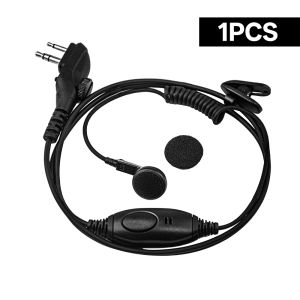 Heartop For Hytera PD408/PD488/TC500/TC600/TC700 series radios 2-Pin Earphones 2-Wire Surveillance walkie talkie Earpiece