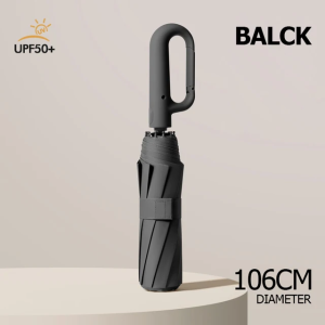 Portable Umbrellas 126CM Automatic Folding Umbrellas Buckle Handle 20Bones Sunshade Windproof / Waterproof UV Protection