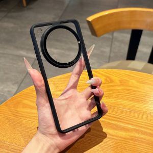 Original Metal Camera Protection Phone Case For VIVO X200 Pro Mini Vivo X200promini Transparent Hard Acrylic Armor Matte Cover