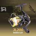 PROMO Reel Pancing Mini 100 500 800 Spinning Fishing Reel 5.2:1 12 Ball Bearing Reel Pancing Kecil. 