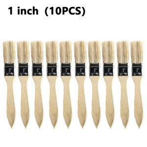 10pcs Paint Brush Multipurpose High Quality Brush for Wall Wood Grain Tools 1" 2" 3" 4"