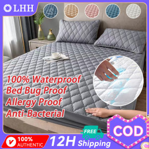 Luxe Home Haven Waterproof Mattress Protector Cover Single/Queen/King Smooth Fitted Waterproof Bedsheet Cadar Kalis Air Bed Sheet Tilam Kalis Air 床单
