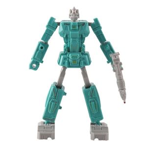 LMS70 รูปหุ่นยนต์รูปร่าง ของเล่นที่เปลี่ยนรูป 2 in 1 พลาสติกทำจากพลาสติก ปากการูปการกระทำ เครื่องเขียนสเตชันเนอรี แฟชั่นสำหรับผู้หญิง ปากกาลูกลื่น สำหรับเด็กๆ