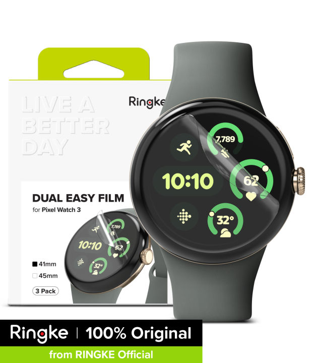 Ringke Dual Easy Film for Google Pixel Watch 41mm Full