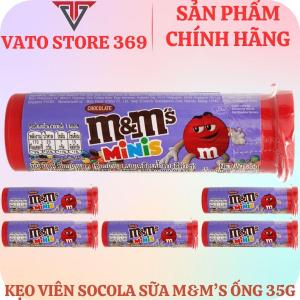 Kẹo socola sữa M&M minis ống 35g