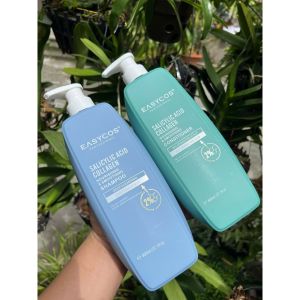 Combo Dầu Gội Xả Collagen EASYCOS 800ML Sạch Gàu Nấm Kiềm Dầu Dưỡng Ẩm và Phục Hồi Tóc Hư Tổn
