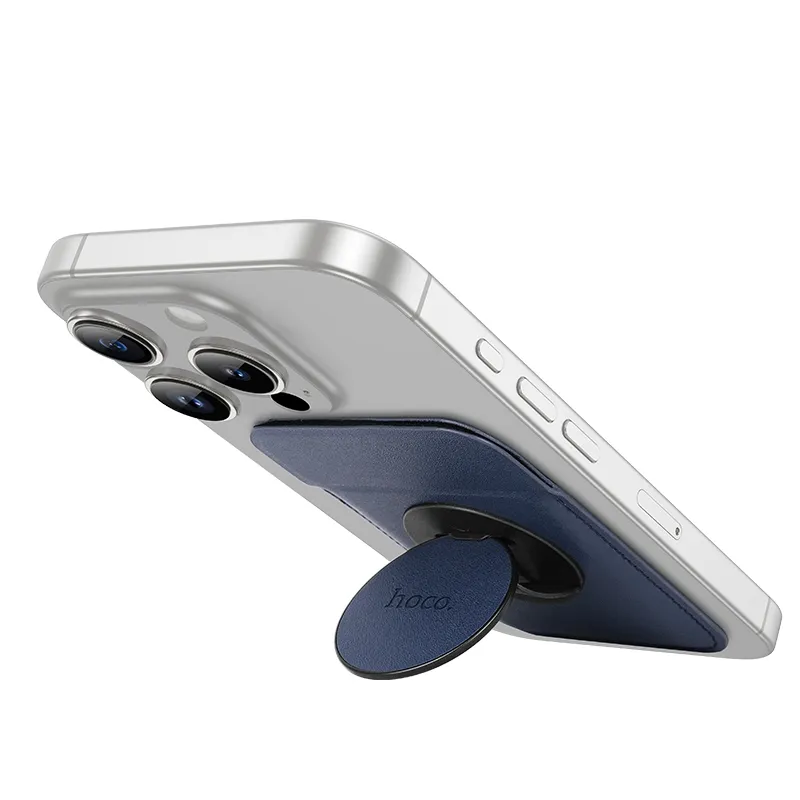 Hoco GT6 Joy Multi-function Magnetic Card Holder ที่เก็บการ์ดแม่เหล็กใช้ตั้งโทรศัพท์ได้
