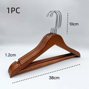 OURTOUR Móc xoay Móc treo quần áo bằng gỗ Thiết kế rãnh Bền bỉ Móc treo quần áo chống trượt  Mượt mà Dành cho áo sơ mi