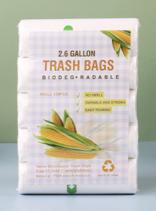 Biodegradable Plastic Trash Bag Bin bag disposable bag - garbage bag