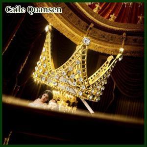 Caile มงกุฏเจ้าหญิงขนาดเล็กสำหรับงานแต่งงานของเจ้าสาวดอกไม้ตกแต่งเค้กมงกุฎเครื่องประดับของขวัญวันเกิดสำหรับเด็กผู้หญิง