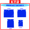 1 Set ( 4 Pcs ) Plastic Square Scraper Set Putty Knife Flexible Dry Wall Plastering Scraper / Pisau Dempul / 补泥刀. 