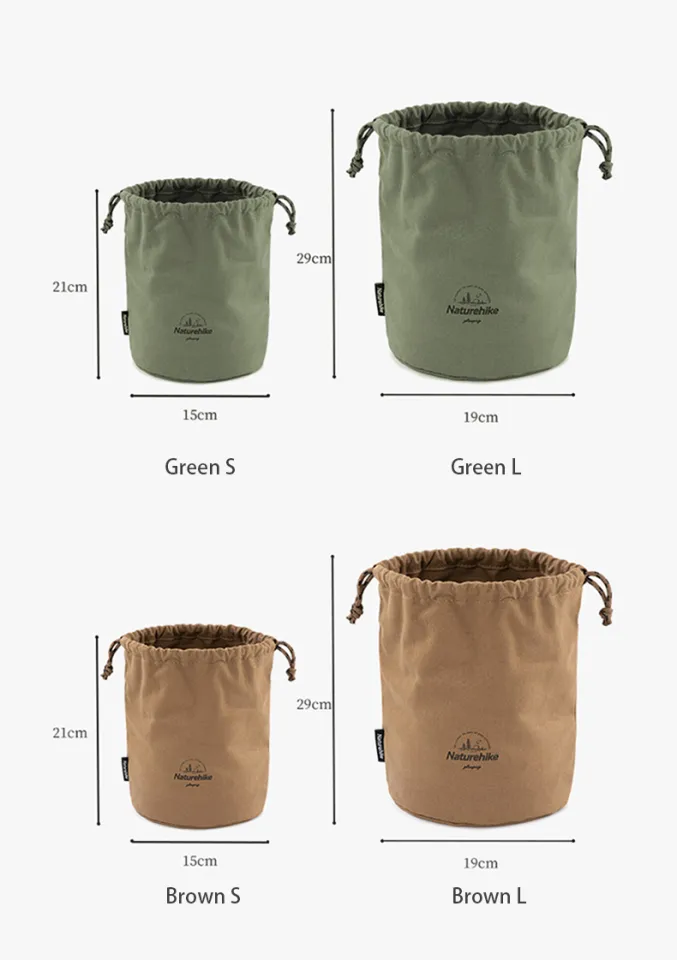 Canvas storage bags camping best sale