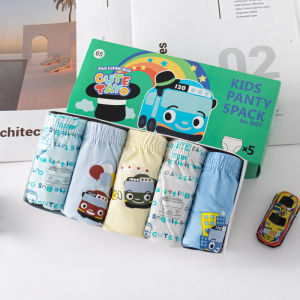 LOCAL SELLER 5PCS BOYS/GIRLS COTTON CARTOON UNDERWEAR/PANTIES