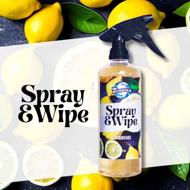 Spray & Wipe Disinfectant Cleaner with Microbial Defense [ 500mL Spray