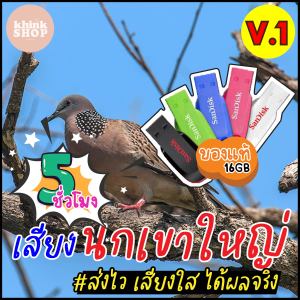 เสียงต่อนกเขาใหญ่ เมมเสียงนกเขาใหญ่ แฟลชไดร์ฟเสียงต่อนกเขาใหญ่ มีเก็บเงินปลายทาง