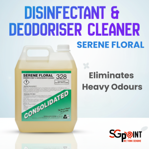 Premium Disinfectant & Deodorizer 5L | Neutral pH Odour Control Cleaner | CONSOLIDATED