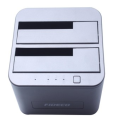 FIDECO YPZ04-S2-U3 USB3.0 DUAL BAY DOCKING FOR 2.5" 3.5" SATA HDD/ SSD MR114 Black (MR114BK). 