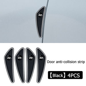 4Pcs Hyundai Car Anti Collision Strip Door Handle Rearview Mirror Bumper Guard Anti-Scratch Protector for Hyundai CRETA STARIA H-1 Elite NS Palisade Reina Veloster Accent Loniq Kona santa Fe Venue Tucson Starex Sonata Elantra