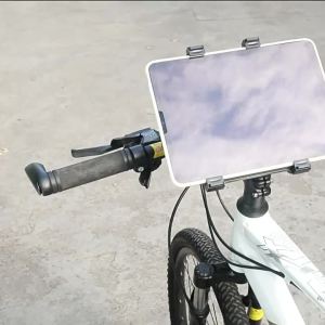 Bicycle Tablet Mount 7-10 1-inch Computer Mount for Mountain Bike Navigation Motorcycle IPAD Portable Stand #