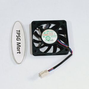 Quạt 6Cm / Dày 1Cm - Điện áp DC 12V (Loại 3 dây đầu cắm 3 Pin)