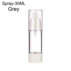 SHIRUI 15/30/50ml Không có không khí Bóp Bơm Công Cụ trang điểm Phun Kem Dưỡng Da Chân không Chai Bơm lại Chai Container rỗng