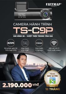 Camera hành trình 2K VIETMAP TS-C9P