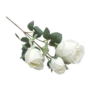 Bó hoa hoa giả với chống phai lá để phụ kiện trang trí bàn tiệc cưới trang trí nhà sắp xếp bình