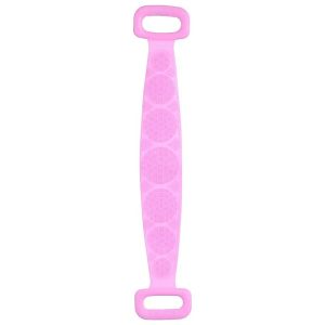 Dây chà lưng bông tắm massage cơ thể tắm bằng 2 mặt gai silicon tẩy tế bào chết làm giảm mụn lưng