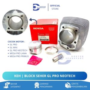 KEH BLOCK SEHER KOMPLIT + PISTON KIT GL PRO NEOTECH / GL MAX / MEGA PRO LAMA / BLOK / CYLINDER