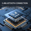 OWS KY2 Single-ear Earbuds Bluetooth Wireless Earphone Big Capacity Battery with 10H Playback Time, Touch Control On Ear Business Sport Music Headset. 