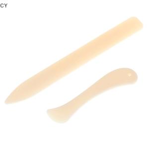 GY🌠🌠🌠 2Pcs Bone Folder Craft Tools Leather Scoring Folding Creasing Paper Accessory