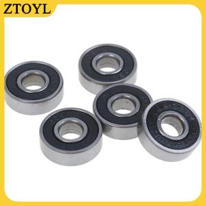ZTOYL 5 con lăn trượt ván 608RS ABEC-7 màu đen vòng bi kín 8x22x7mm