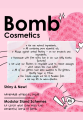 BOMB COSMETICS BATH BLASTER MERMAID FOR EACH OTHER (160G) (BOM109). 
