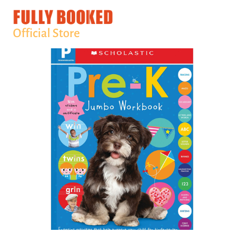PreK Jumbo Workbook Scholastic Early Learners (Paperback) Lazada PH