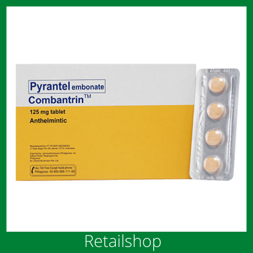 Combantrin 125mg Available 2 Tablets, 3 tabs and 4 tablets | Lazada ...