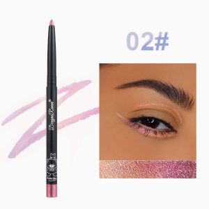 ADREE Waterproof Eyeliner Pen Shiny Chrome Green Gold Multi Chrome Eyeliner Lasting Aurora Effect Glitter Eyeliner Pen Eye Makeup
