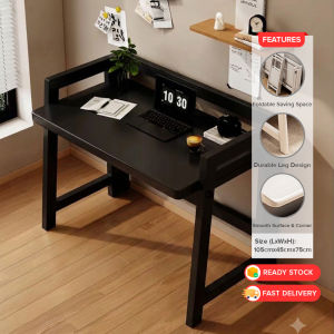 EDENS 100cm Study Writing Desk Meja Belajar Student Table Computer Desk Meja Komputer Wood High Load Laptop Table - Fulfilled by Edens
