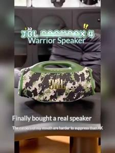 JBL Boombox 4 Portable Bluetooth SpeakerWaterproof DustproofAI Sound Boost Deep Bass34H Playtime