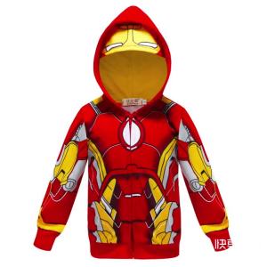 ㊖ Xuyên Biên Giới Dành Riêng Cho Ngoại Thương Bé Trai Áo Len Mùa Xuân Và Mùa Thu Áo Khoác Có Dây Kéo Hoạt Hình Trẻ Em Vừa Và Nhỏ Áo Hoodie Mỏng Một Mảnh