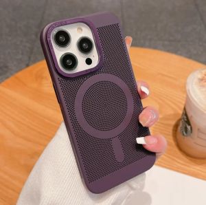 Ốp lưng Likgus lưới tản nhiệt sạc từ tính iPhone 14 Pro Max/ 14 Pro/ 13 Pro Max/ 12 Pro Max chống nóng