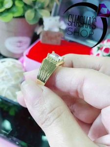nhẫn mạ vàng xu hướng sang trọng