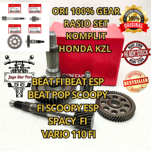 ORI 100% GIGI GEAR RASIO SET KOMPLIT 4 MACAM ASLI ORIGINAL HONDA KUALITAS ASLI ORIGINAL HONDA AHM PRESISI