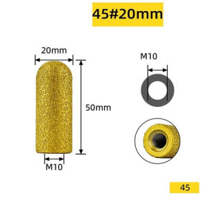 Diamond Brazed Finger Bit Grinding Wheel Milling Cutter Trimming Grinding Head