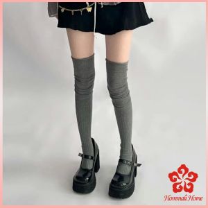 แฟชั่น ถุงเท้ายาวเลยเข่า น่ารักและสบาย เหมาะกับอากาศหนาว Knee High Socks